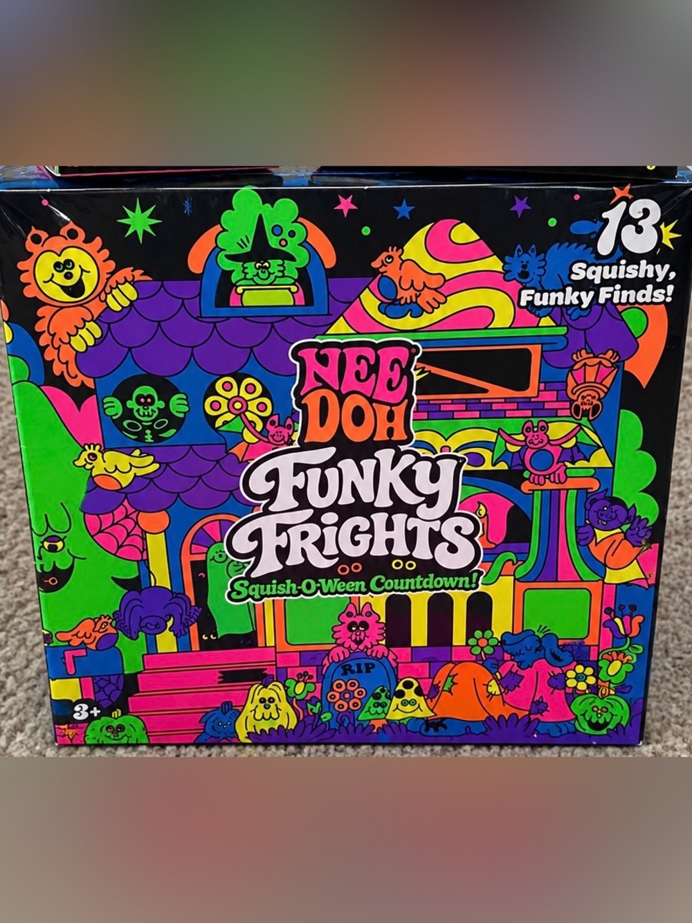 NeeDoh Funky Frights Squish-O-Ween Countdown